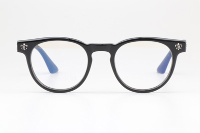 CH8219 Eyeglasses Black Silver