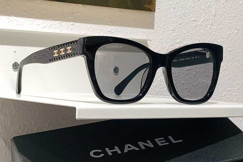 CH9162B Sunglasses Black Light Gray