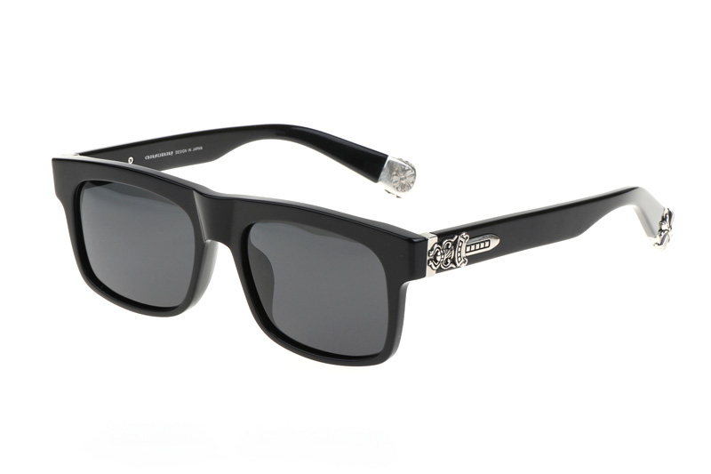 Sluss Bussin Sunglasses Black Silver Gray